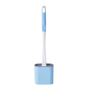 China Long Handle Tpr Toilet Cleaning Brush Soft Rubber Logo Acceptable on sale