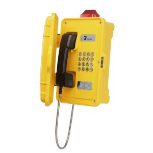 China Silicone Keypad Industrial Weatherproof Telephone for Heavy Duty Applications factory