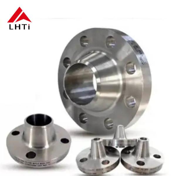 ASME B16.5 Class 150 Titanium Weld Neck Flanges WNRF Grade 1 Grade 2 For