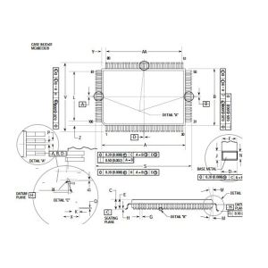 China Integrated Circuit Chip ENHANCED ETHERNET INTERFACE TRANSCEIVER   MC68160FB MOTOROLA TQFP on sale