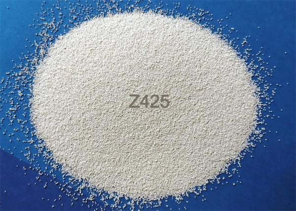 Ceramic Shot Blasting Beads , Z150 - Z850 To Eliminate Stress Shot Blasting