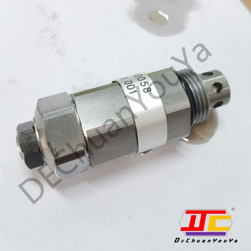 E200B E240B Excavator Relief Valve In Hydraulic System