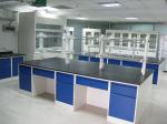 Steel School Lab Furniture , Aluminum Alloy Column Portable Lab Bench