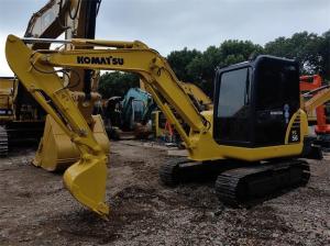 China PC56-7 Second Hand Komatsu Excavators Komatsu 5.5 Ton Excavator Fuel Efficiency factory
