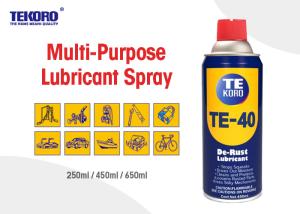 China Multi - Purpose Lubricant Spray / Spray Grease Lubricant For Lubricating All Moving Parts factory