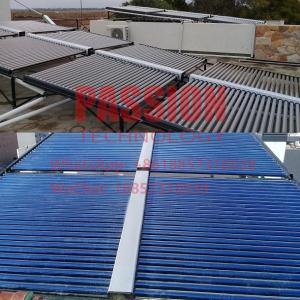 China 3000L Centralized Non Pressure Solar Water Heater 100tubes Solar Collector factory