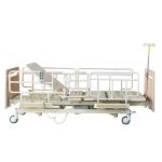 2 ABS Crank Wooden Electric Homecare Bed Anti Winding For Patient