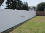 6 Feet*8Feet Square Post Affordable Vinyl Fencing For Backyards