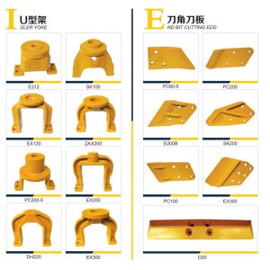 DH220 excavator U-shaped frame/tension cylinder spring assembly base，All models
