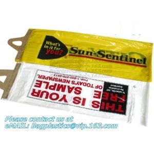 Disposable Slide Zip Lock Plastic Bags For Newspaper Delivery Cheap Plastic Bags