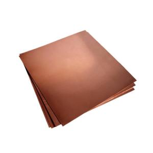China Dimensional Accuracy C110 Copper Plate For Decorative Hardware factory
