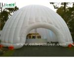 8m dia. trade show led light inflatable dome tent made of best pvc coated nylon