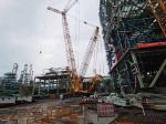 2021 400t XCMG Heavy Crawler Crane Main Boom 84m Counterweight 400t