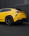 Yellow Lamborghini Urus Body Kit Carbon Fiber Front Lip Luxury Car Diffuser