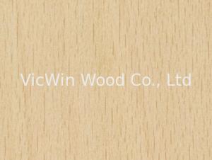China Sliced Natural White Beech Wood Veneer Sheet factory