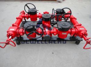 China 5000 Psi Wellhead Manifold PSL 3 Production Level API 16C 3 1/8&quot; factory