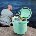 Picnic 55cm Picnic Ice Box Cooler 25QT UV Round Cooler Box