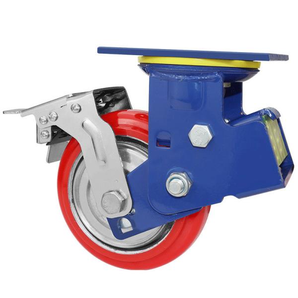 8 Inch Heavy Duty Industrial Rotating Wheel Swivel Caster with Shock Absorption