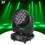 Support Dimmer Yes 19pcs Big Bee Eyes LED Moving Head Beam Light for DJ