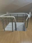 Spiral StaircaseVH05S Spiral Stainless Steel Stair Tread Beech Curved Glass