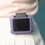 3 Speed Portable Waist Clip Fan Plastic For Shirt FCC Approval