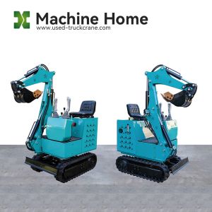 KV09 Diesel Mini Excavator With 3.5L Fuel Tank 150mm Track Width