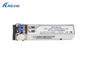 China FTTX 1.25G 1310NM SFP Transceiver Module 40KM Telecom Equipment factory