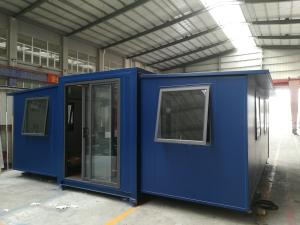 China 20FT Expandable Prefabricated Container House Folding Fabricated Container House factory