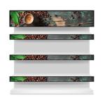46.6 Inch Bar Stretched lcd display panel Shelf Edge Lcd Display