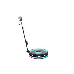 China 360 Degree Selfie Booth Automatic Spinner Video Booth Less Noisy All Angles factory