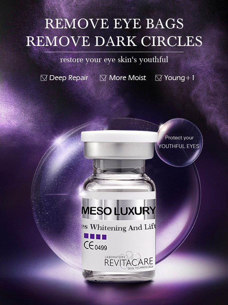 Private Label Anti Wrinkle Meso Serum Microneedling 6pcs/Set Remove Dark Circle Eye Wrinkle Serum