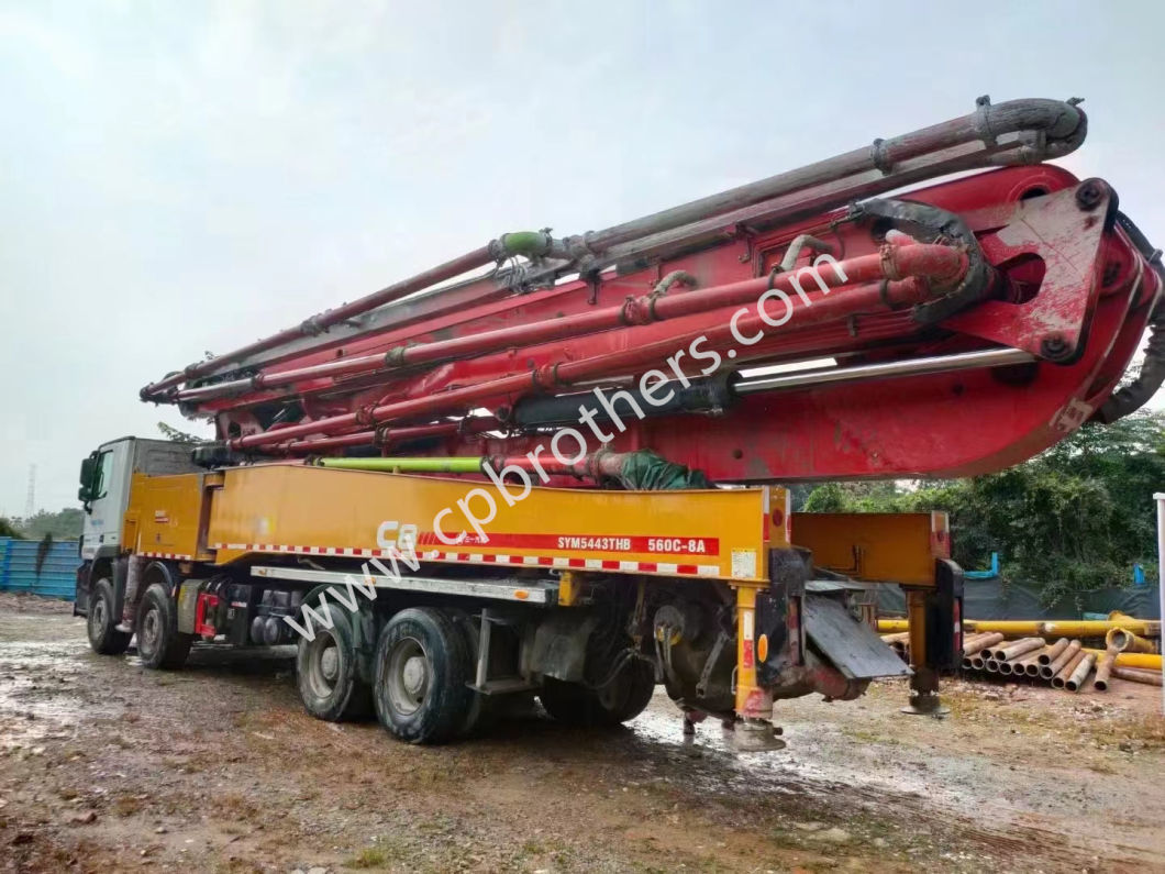 2020 Used 56m Truck Mounted Concrete Boom Pump
