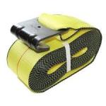 100mm 4inch Webbing Strap 16200lbs Heavy Duty Flatbed Polyester Winch Strap With