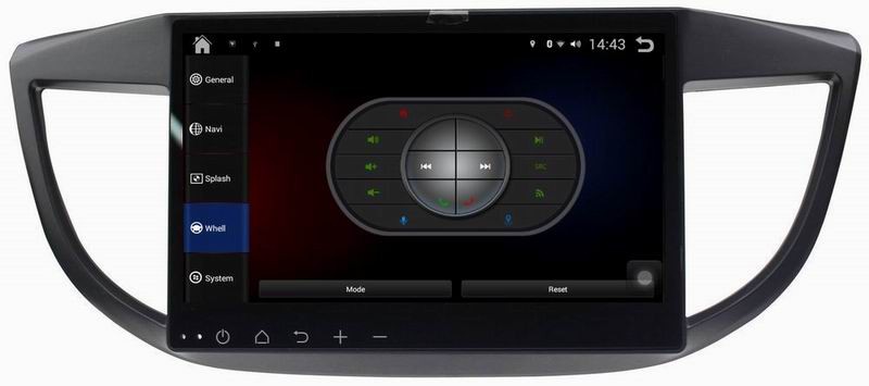Ouchuangbo 10.1" Android 4.4 Headun for Honda CRV 2012 HD 1024*600 Car Navigation GPS Radio 3g wifi Stereo System