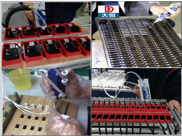 Mixing Ratio From 1 1 to 10 1 Adjustable Glue Dispenser PJL-800 for Adhesive Dispensing
