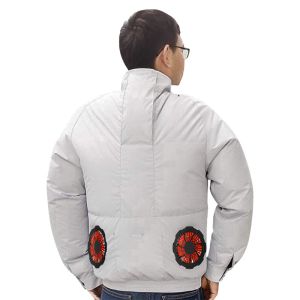 4XL Knitted Air Conditioned Shirts Breathable Ac Cooling Jacket
