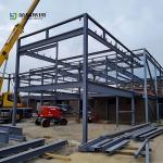 Bolted Connection Steel Structure Hangar Portal Frame Structure Anti Earthquake
