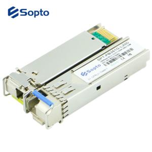 China FTTB FTTX SM 20km 1310nm 1550Nm Bidi Sfp Module factory
