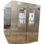 Double Swing door cargo air shower for material enter clean room
