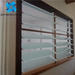 Adjustment Flat Louver Glass Blade Customized Size CE Certificate