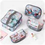 Custom Logo Clear Travel Portable Make Up PVC Cosmetic Bag