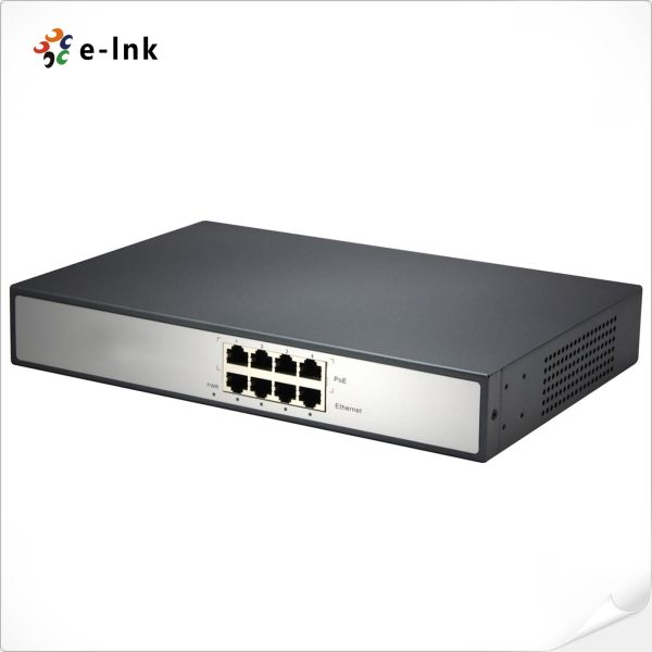 China 4-Port PoE Injector Coming with the Ethernet network port and PoE output port factory