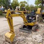 2ton Operating Weight Komatsu PC18MR Mini Used Excavator Original Hydraulic