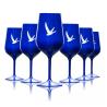 Buy cheap Party Vodka Reusable Plastic Wine Glasses White Blue Grey Goose Acrylic Glasses from wholesalers