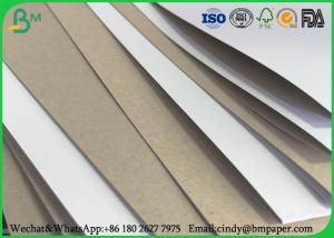 China Packaging Box Coated Duplex Board Grey Back 350gsm 300gsm In Sheet / Roll factory