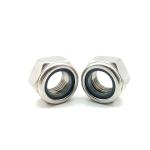 DIN 985 Stainless Steel Hex Nut With Nylon Insert SUS316 Right Hand