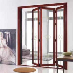 China Bifold Thermal Break Aluminium Doors With Hardware CE Certificated factory