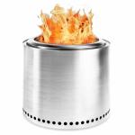 Stainless Steel Wood Burning Stove for Outdoor Camping and Hiking in Modern