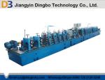 Straight Seam ERW Tube Welding Line , DB16mm Round Or Rectangular Pipe Milling