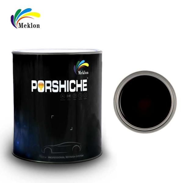 Obsidian Black Refinish Car Paint With Subtle Metallic Sheen For Dongfeng Nissan